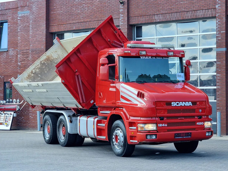 Scania T124-420 6x4 - Tipper - Retarder - Full steel - HUB Reduction - Manual gearbox - Sklápač: obrázok 2 Scania T124-420 6x4 - Tipper - Retarder - Full steel - HUB Reduction - Manual gearbox - Sklápač: obrázok 2