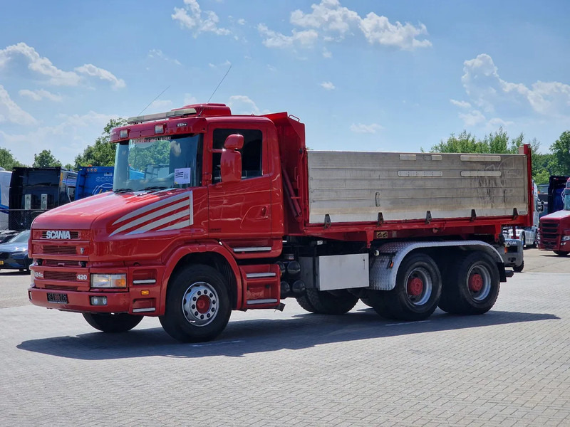 Scania T124-420 6x4 - Tipper - Retarder - Full steel - HUB Reduction - Manual gearbox - Sklápač: obrázok 5 Scania T124-420 6x4 - Tipper - Retarder - Full steel - HUB Reduction - Manual gearbox - Sklápač: obrázok 5