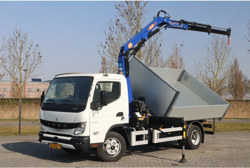 FUSO Canter 7C18 | 4X2 | 3-WAY TIPPER | PM 6.5 KRAN /CRANE - Auto s hydraulickou rukou: obrázok 1 FUSO Canter 7C18 | 4X2 | 3-WAY TIPPER | PM 6.5 KRAN /CRANE - Auto s hydraulickou rukou: obrázok 1