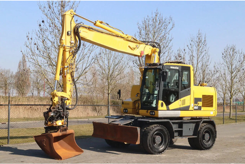 Komatsu PW160-11 | ENGCON TILTROTATOR | BUCKET | TRAILER HYDR. - Kolesové rýpadlo: obrázok 2 Komatsu PW160-11 | ENGCON TILTROTATOR | BUCKET | TRAILER HYDR. - Kolesové rýpadlo: obrázok 2