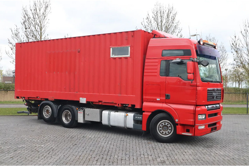 MAN TGA 26.480 | 6X2 | RETARDER | BDF | MOBILE WORKSHOP - Kontejnérový podvozek/ Výměnná nástavba: obrázok 3 MAN TGA 26.480 | 6X2 | RETARDER | BDF | MOBILE WORKSHOP - Kontejnérový podvozek/ Výměnná nástavba: obrázok 3