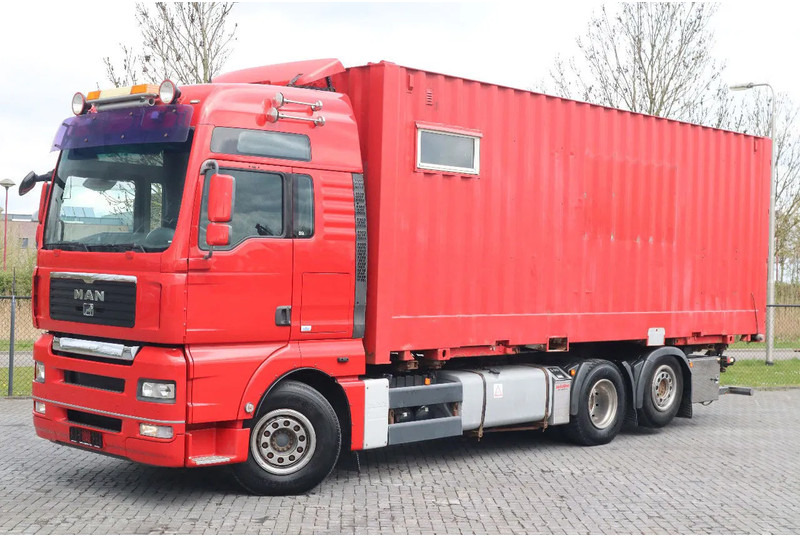 MAN TGA 26.480 | 6X2 | RETARDER | BDF | MOBILE WORKSHOP - Kontejnérový podvozek/ Výměnná nástavba: obrázok 1 MAN TGA 26.480 | 6X2 | RETARDER | BDF | MOBILE WORKSHOP - Kontejnérový podvozek/ Výměnná nástavba: obrázok 1