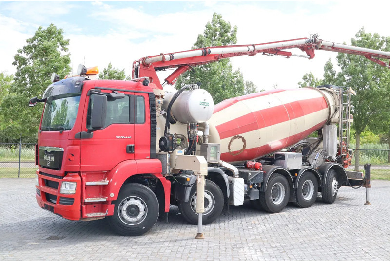 MAN TGS 50.440 | 10X4*6 | SARAKA 28 METER | 8M3 MIXER - Autočerpadlo: obrázok 3 MAN TGS 50.440 | 10X4*6 | SARAKA 28 METER | 8M3 MIXER - Autočerpadlo: obrázok 3