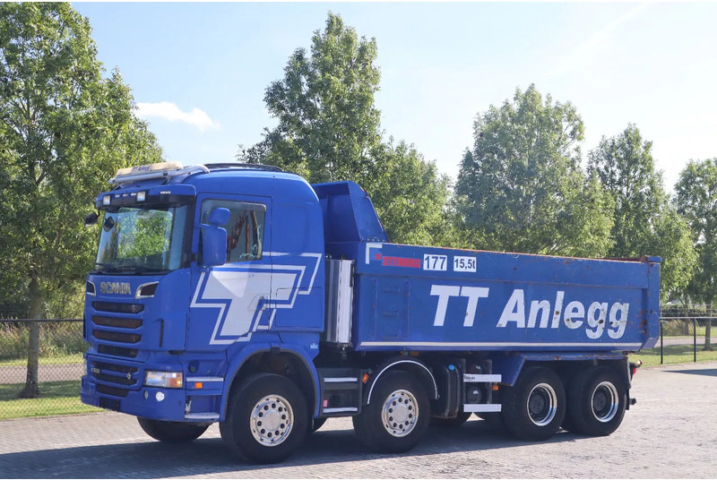 Scania R500 V8 | 8X4 | RETARDER | BIG AXLES | FULL STEEL | EURO 5 - Sklápač: obrázok 3 Scania R500 V8 | 8X4 | RETARDER | BIG AXLES | FULL STEEL | EURO 5 - Sklápač: obrázok 3