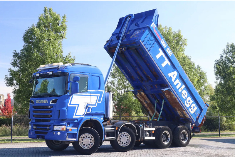 Scania R500 V8 | 8X4 | RETARDER | BIG AXLES | FULL STEEL | EURO 5 - Sklápač: obrázok 1 Scania R500 V8 | 8X4 | RETARDER | BIG AXLES | FULL STEEL | EURO 5 - Sklápač: obrázok 1