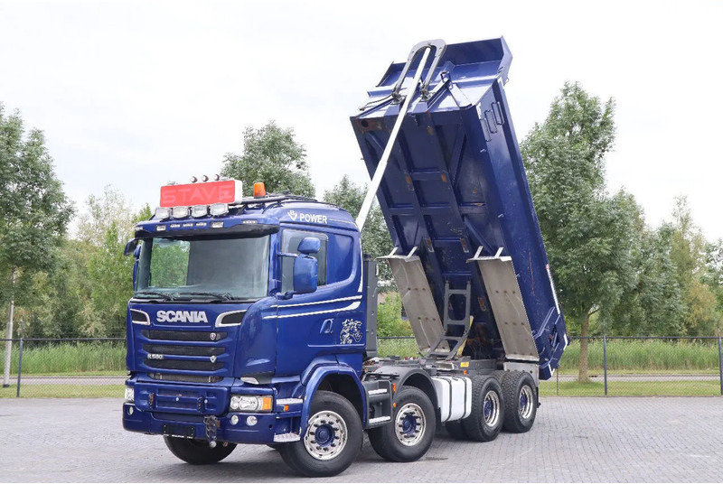 Scania R580 V8 | FULL STEEL | BIG AXLES | RETARDER | EURO 6 - Sklápač: obrázok 1 Scania R580 V8 | FULL STEEL | BIG AXLES | RETARDER | EURO 6 - Sklápač: obrázok 1