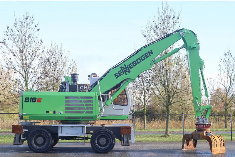 Sennebogen 818 E K9 ULM | SORTING GRAB | GOOD TIRES - Kolesové rýpadlo: obrázok 4 Sennebogen 818 E K9 ULM | SORTING GRAB | GOOD TIRES - Kolesové rýpadlo: obrázok 4