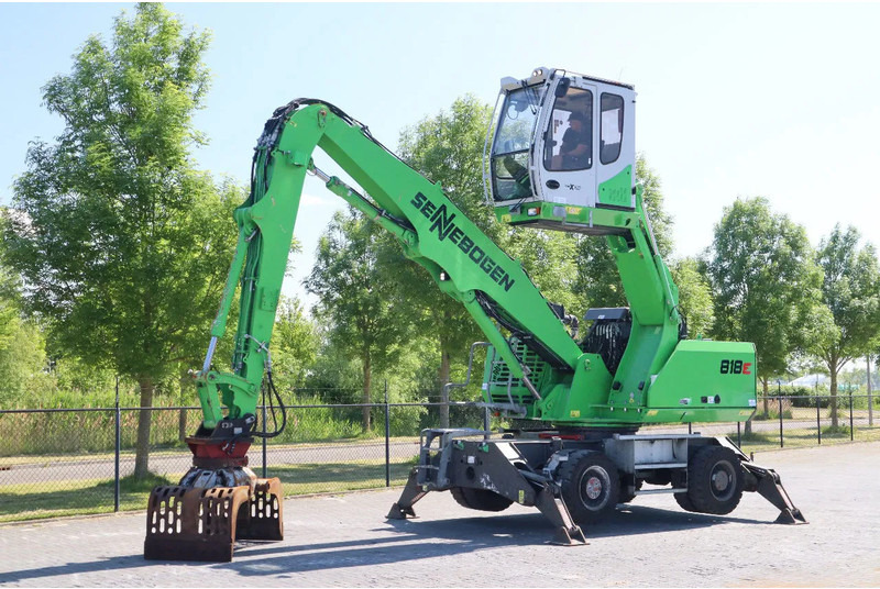Sennebogen 818 M K9 ULM | SORTING GRAB | GOOD CONDITION - Kolesové rýpadlo: obrázok 2 Sennebogen 818 M K9 ULM | SORTING GRAB | GOOD CONDITION - Kolesové rýpadlo: obrázok 2