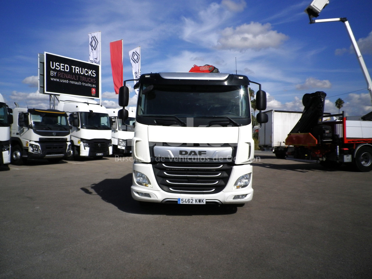DAF CF450 - Hákový nosič kontajnerov: obrázok 3 DAF CF450 - Hákový nosič kontajnerov: obrázok 3