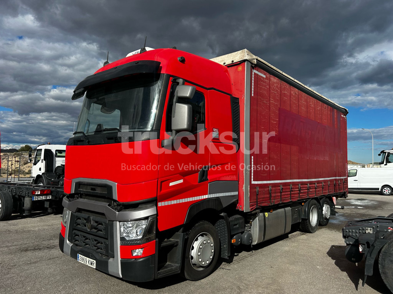 RENAULT T480 HIGH SLEEPER CAB 6X2*4 ejes 6x2*4 - Plachtové nákladné vozidlo: obrázok 1 RENAULT T480 HIGH SLEEPER CAB 6X2*4 ejes 6x2*4 - Plachtové nákladné vozidlo: obrázok 1