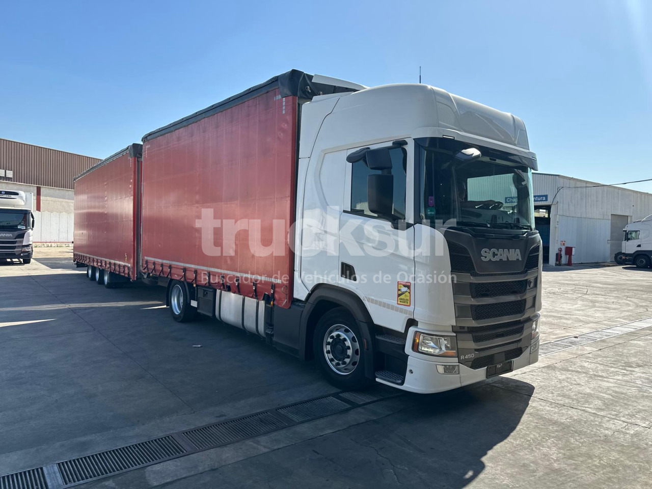 SCANIA R450.18 - Plachtové nákladné vozidlo: obrázok 1 SCANIA R450.18 - Plachtové nákladné vozidlo: obrázok 1