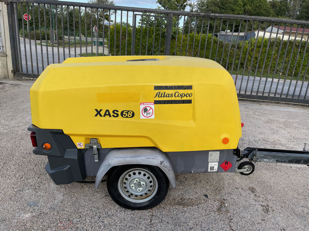 ATLAS COPCO XAS58 - Vzduchový kompresor: obrázok 1 ATLAS COPCO XAS58 - Vzduchový kompresor: obrázok 1