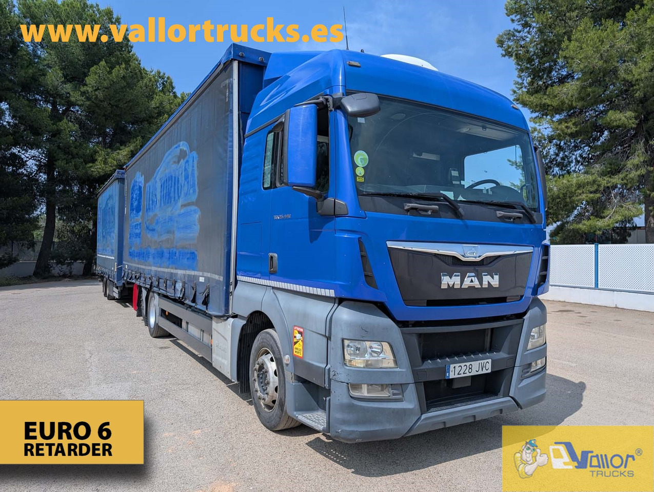 MAN TGX 26.440 - ROAD TRAIN - Plachtové nákladné vozidlo: obrázok 2 MAN TGX 26.440 - ROAD TRAIN - Plachtové nákladné vozidlo: obrázok 2