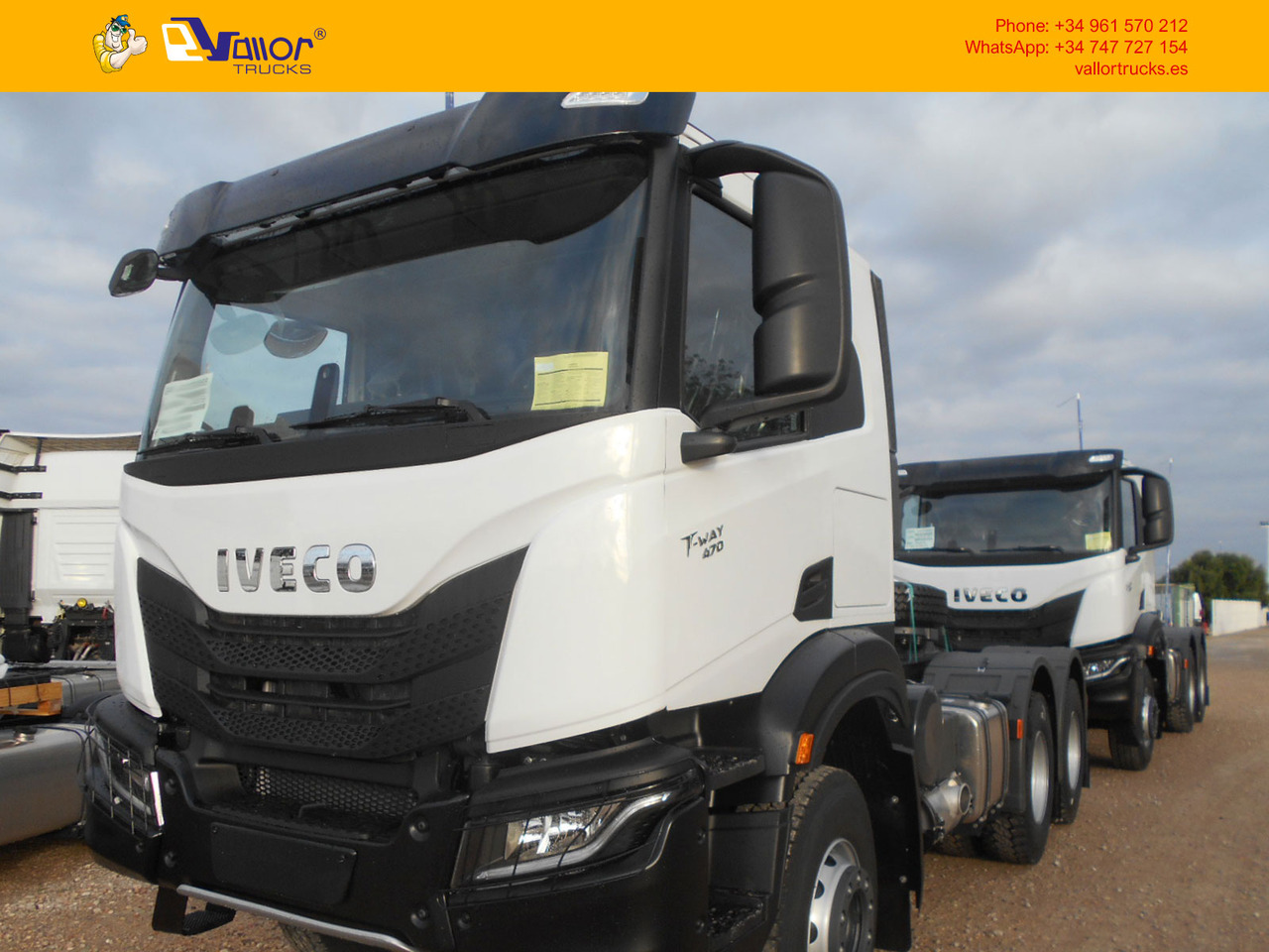 IVECO T-WAY 470 6x4 - - ONLY FOR EXPORT - Ťahač: obrázok 5 IVECO T-WAY 470 6x4 - - ONLY FOR EXPORT - Ťahač: obrázok 5