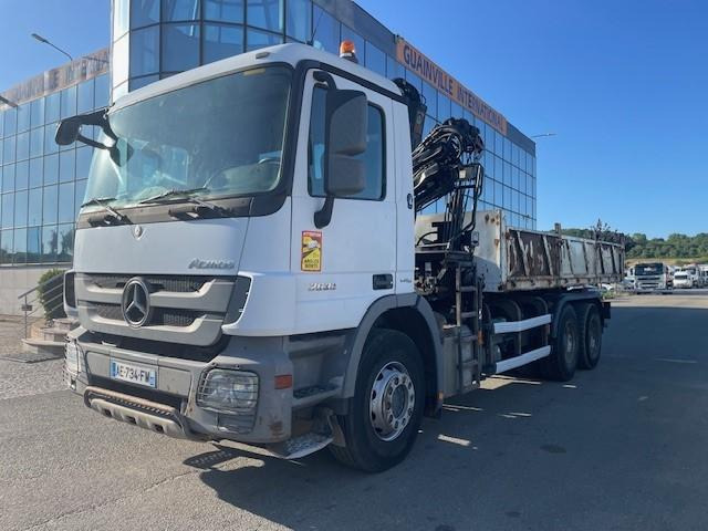 Mercedes Actros 2632 - Sklápač, Auto s hydraulickou rukou: obrázok 1 Mercedes Actros 2632 - Sklápač, Auto s hydraulickou rukou: obrázok 1