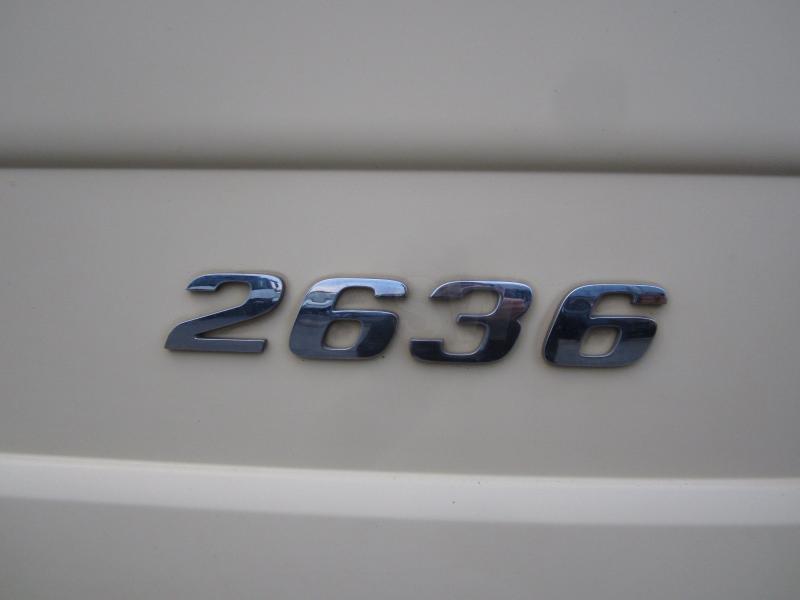 Mercedes Actros 2636 - Hákový nosič kontajnerov: obrázok 2 Mercedes Actros 2636 - Hákový nosič kontajnerov: obrázok 2