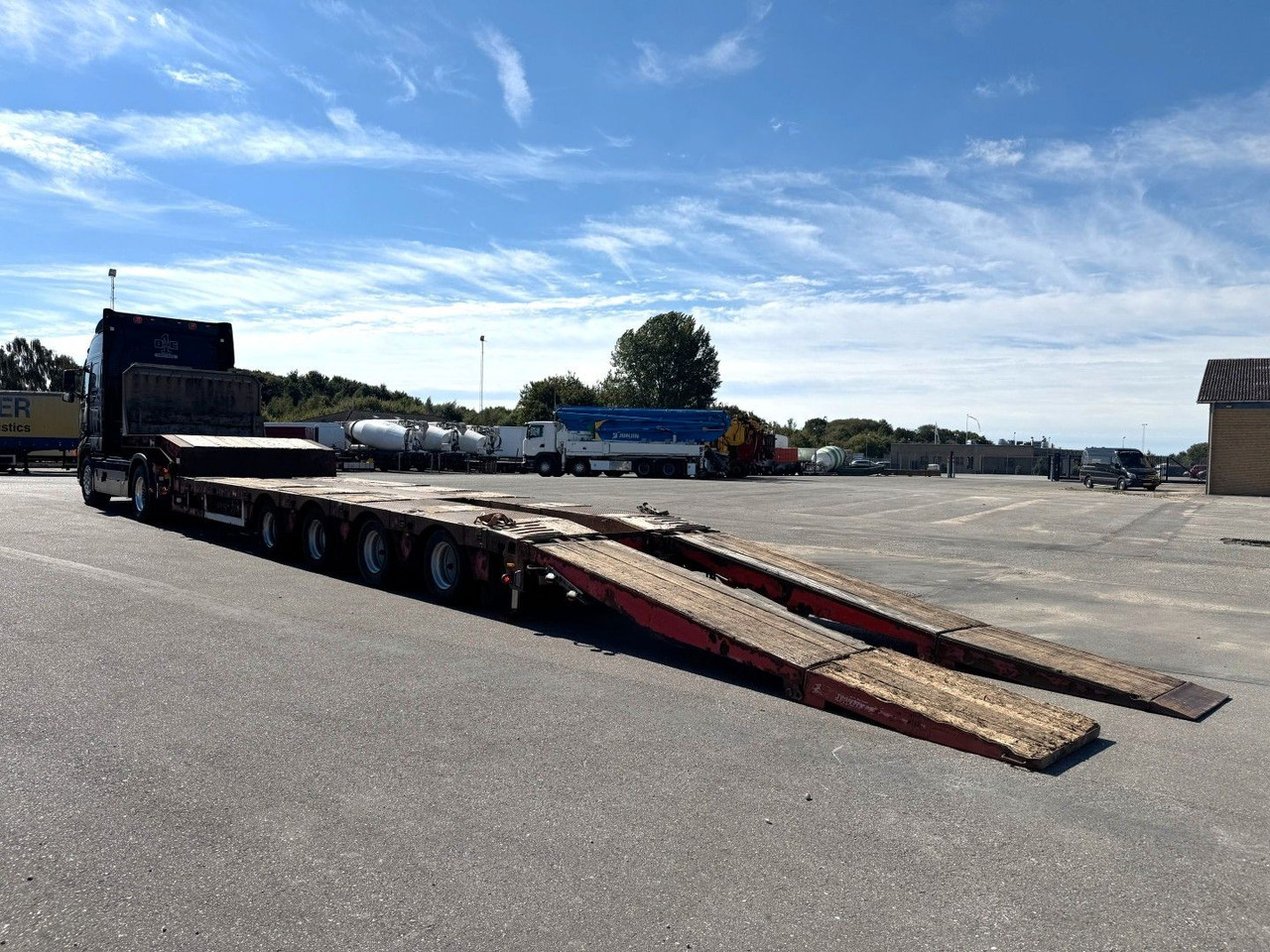 Kel-Berg Faymonville 4 axle Ausziehbar Tieflader - Náves podvalník: obrázok 5 Kel-Berg Faymonville 4 axle Ausziehbar Tieflader - Náves podvalník: obrázok 5