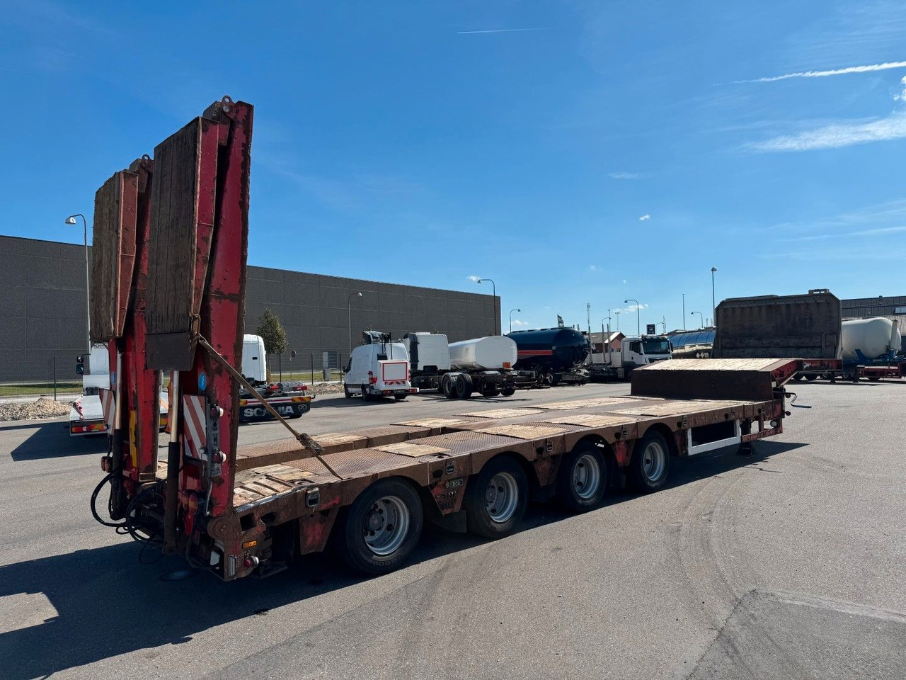 Kel-Berg Faymonville 4 axle Ausziehbar Tieflader - Náves podvalník: obrázok 3 Kel-Berg Faymonville 4 axle Ausziehbar Tieflader - Náves podvalník: obrázok 3