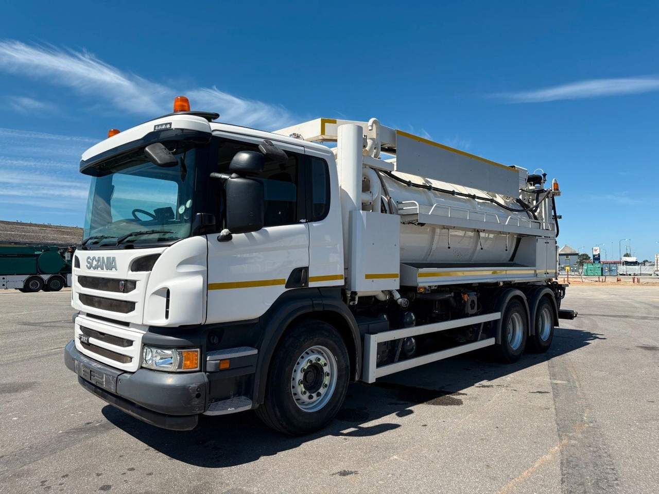 Scania P360 6x4 RHD Hvidtved Larsen FlexLine 312 - Fekálne vozidlo: obrázok 1 Scania P360 6x4 RHD Hvidtved Larsen FlexLine 312 - Fekálne vozidlo: obrázok 1
