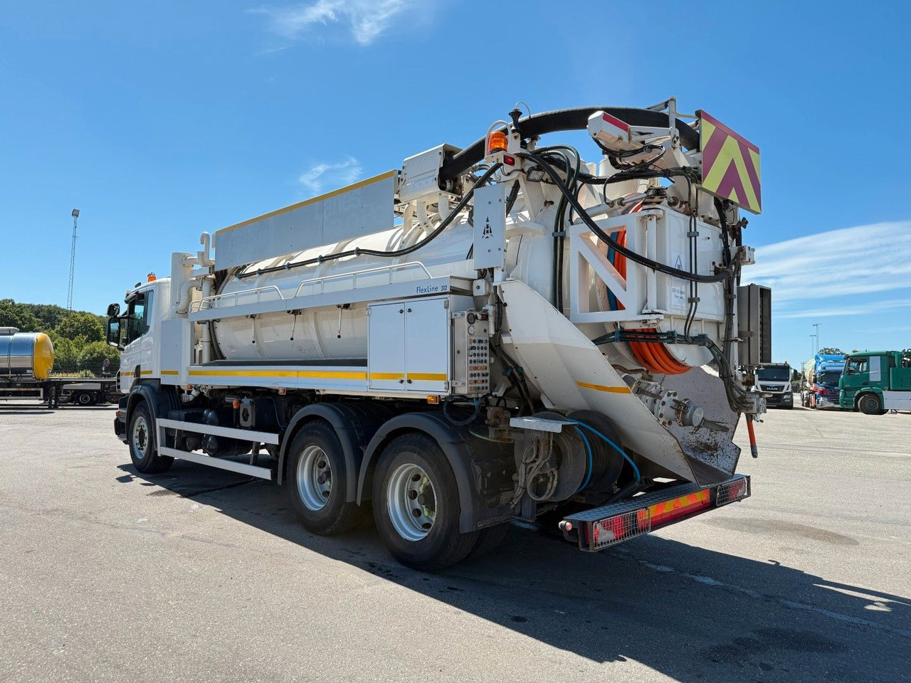 Scania P360 6x4 RHD Hvidtved Larsen FlexLine 312 - Fekálne vozidlo: obrázok 4 Scania P360 6x4 RHD Hvidtved Larsen FlexLine 312 - Fekálne vozidlo: obrázok 4