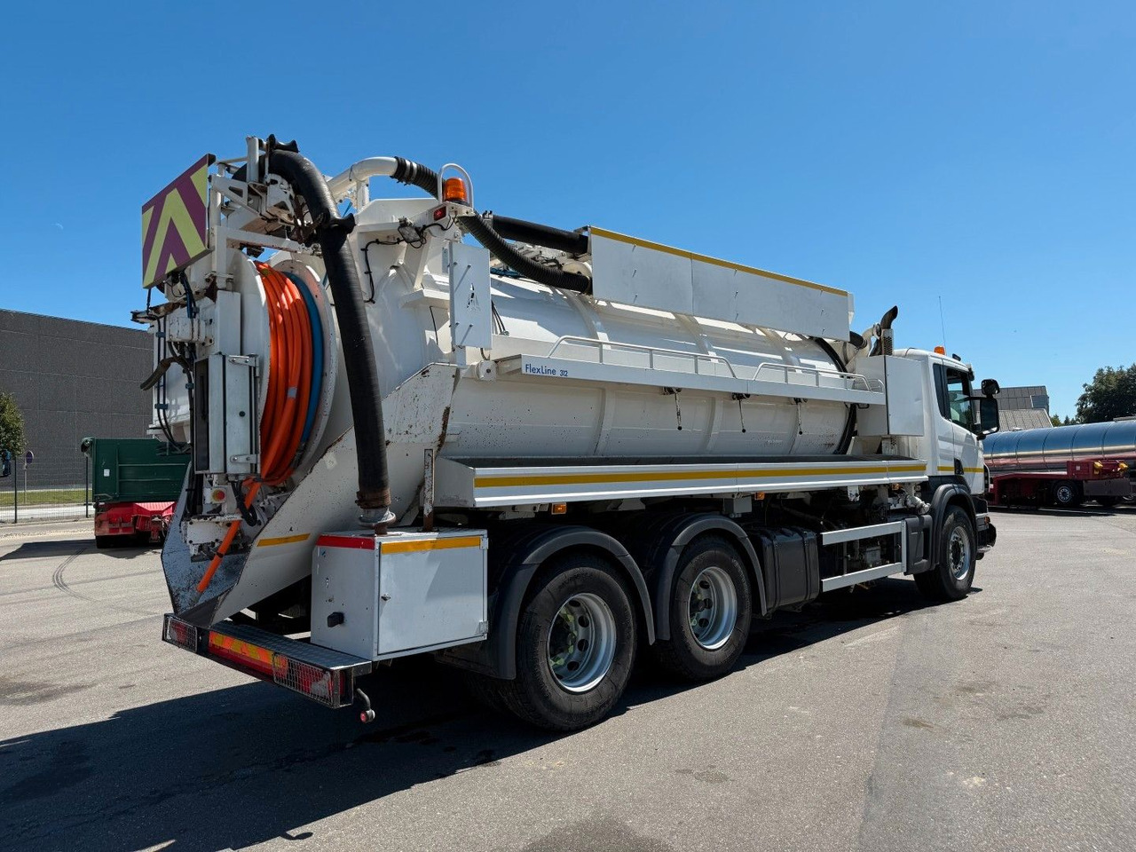 Scania P360 6x4 RHD Hvidtved Larsen FlexLine 312 - Fekálne vozidlo: obrázok 3 Scania P360 6x4 RHD Hvidtved Larsen FlexLine 312 - Fekálne vozidlo: obrázok 3