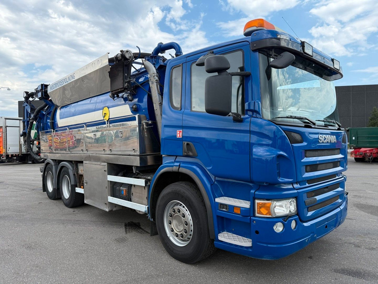 Scania P380 6x4 Rolba 15,000 l. Stainless Steel Kombi - Fekálne vozidlo: obrázok 2 Scania P380 6x4 Rolba 15,000 l. Stainless Steel Kombi - Fekálne vozidlo: obrázok 2