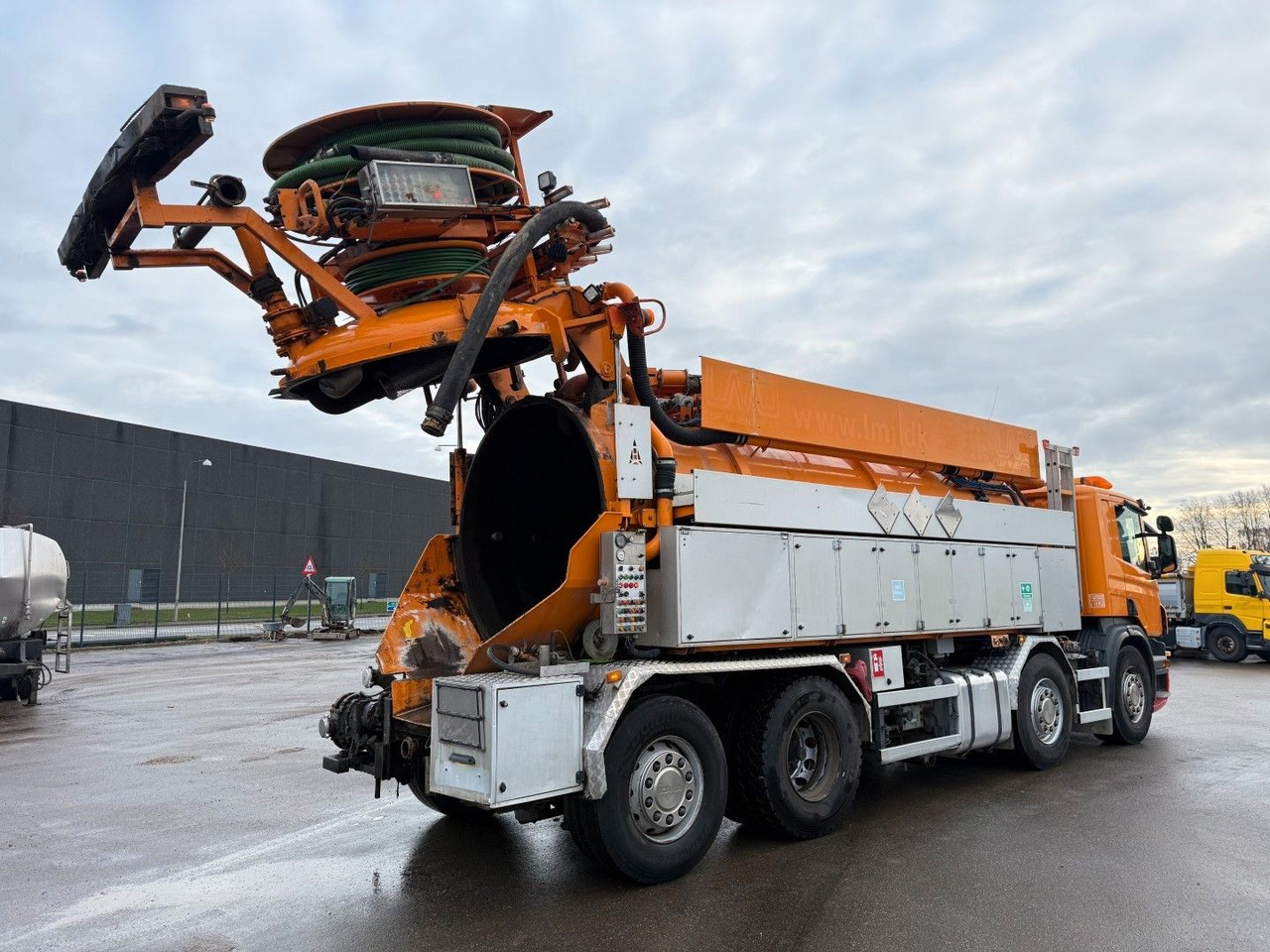 Scania P380 8x2*6 Hvidtved Larsen Flexline 414 - Fekálne vozidlo: obrázok 5 Scania P380 8x2*6 Hvidtved Larsen Flexline 414 - Fekálne vozidlo: obrázok 5