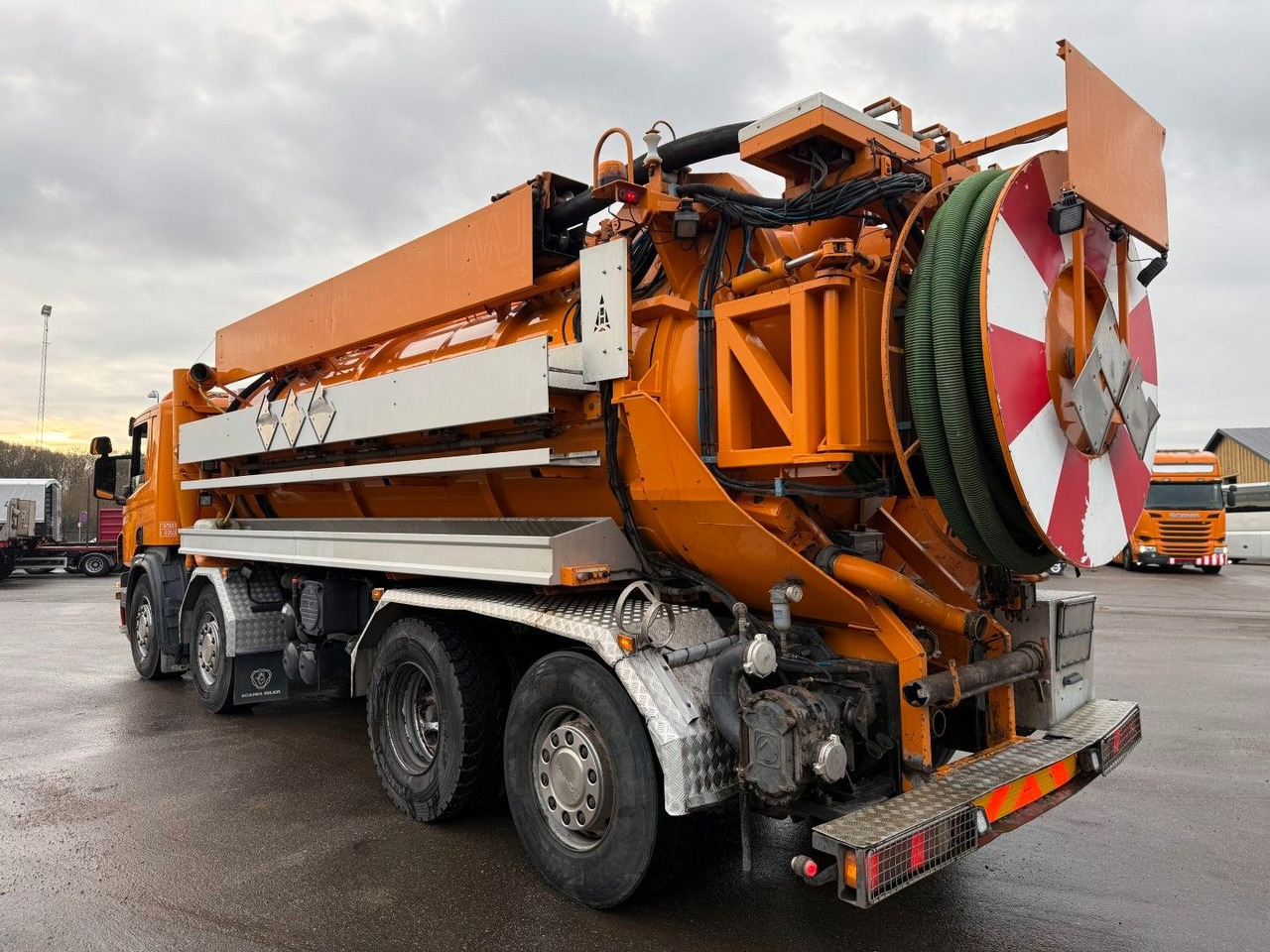 Scania P380 8x2*6 Hvidtved Larsen Flexline 414 - Fekálne vozidlo: obrázok 4 Scania P380 8x2*6 Hvidtved Larsen Flexline 414 - Fekálne vozidlo: obrázok 4