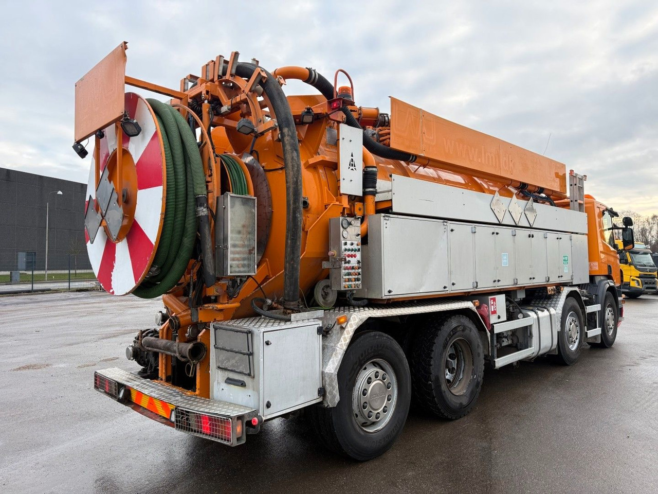 Scania P380 8x2*6 Hvidtved Larsen Flexline 414 - Fekálne vozidlo: obrázok 3 Scania P380 8x2*6 Hvidtved Larsen Flexline 414 - Fekálne vozidlo: obrázok 3