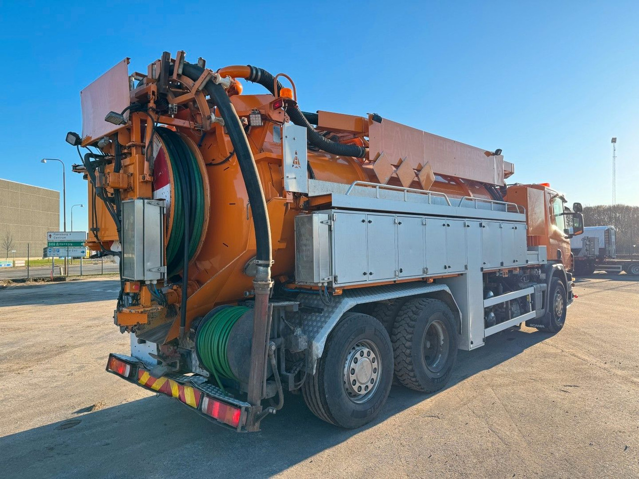 Scania P400 6x2*4 Hvidtved Larsen Flexline 310 - Fekálne vozidlo: obrázok 3 Scania P400 6x2*4 Hvidtved Larsen Flexline 310 - Fekálne vozidlo: obrázok 3