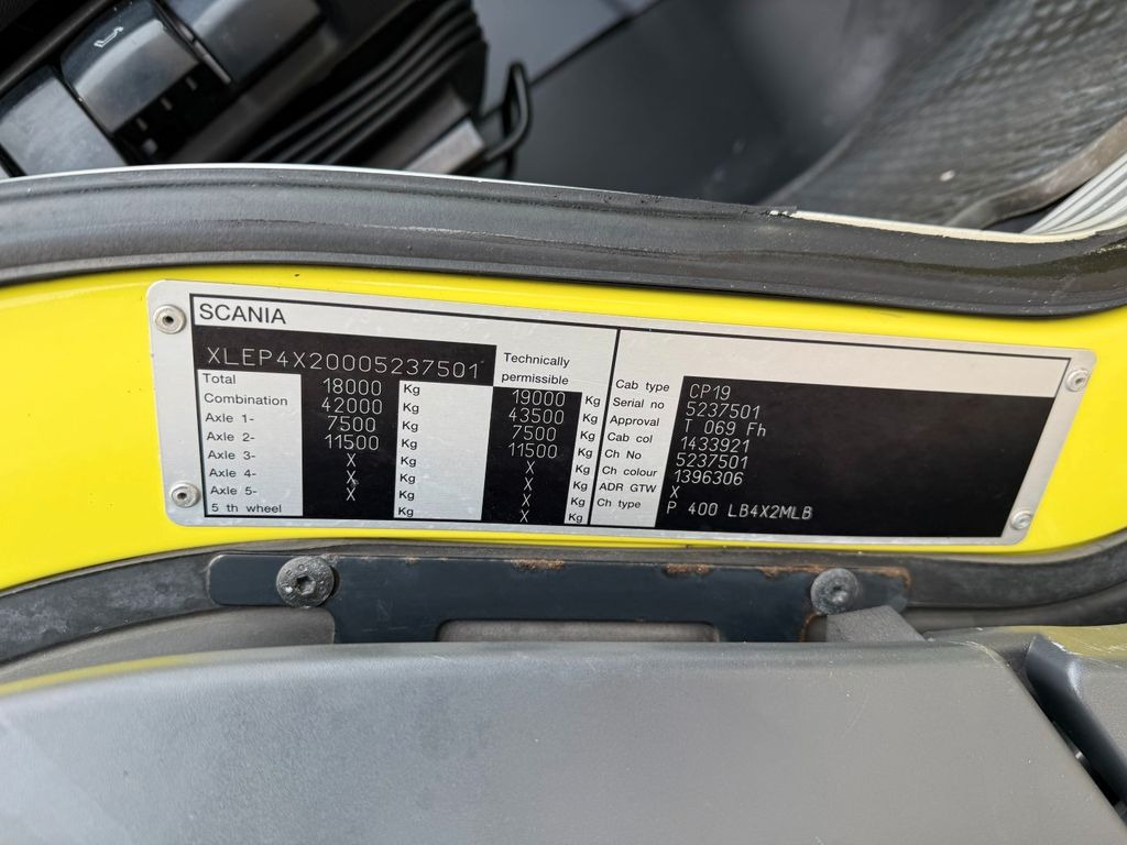 Valníkový/ Plošinový nákladný automobil, Auto s hydraulickou rukou Scania P400 LB 4x2 MLB Euro 5 - 324 tkm.: obrázok 18