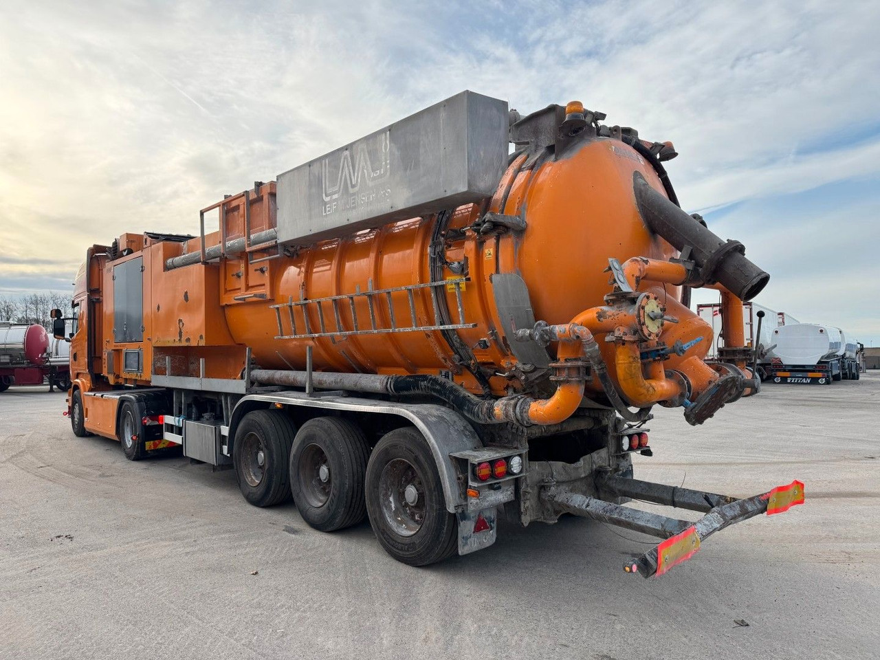 Scania R450 4x2 Euro 6 Disab Centurion LN20 Sauglader - Fekálne vozidlo: obrázok 4 Scania R450 4x2 Euro 6 Disab Centurion LN20 Sauglader - Fekálne vozidlo: obrázok 4