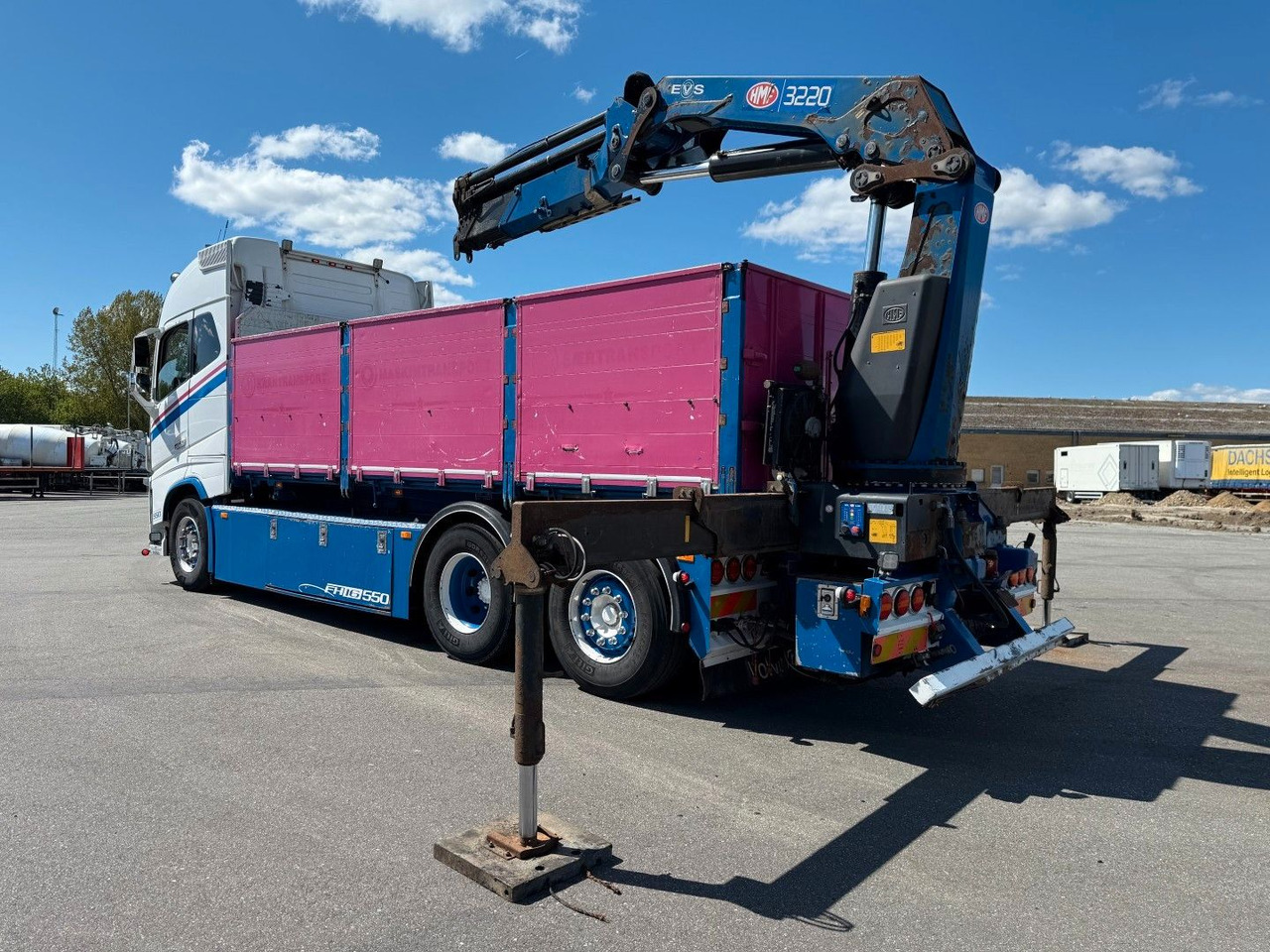 Volvo FH 16.550 6x24 / Crane HMF 3220K4 Euro 6 - Auto s hydraulickou rukou: obrázok 5 Volvo FH 16.550 6x24 / Crane HMF 3220K4 Euro 6 - Auto s hydraulickou rukou: obrázok 5