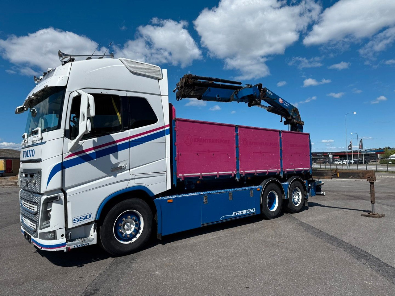 Volvo FH 16.550 6x24 / Crane HMF 3220K4 Euro 6 - Auto s hydraulickou rukou: obrázok 2 Volvo FH 16.550 6x24 / Crane HMF 3220K4 Euro 6 - Auto s hydraulickou rukou: obrázok 2