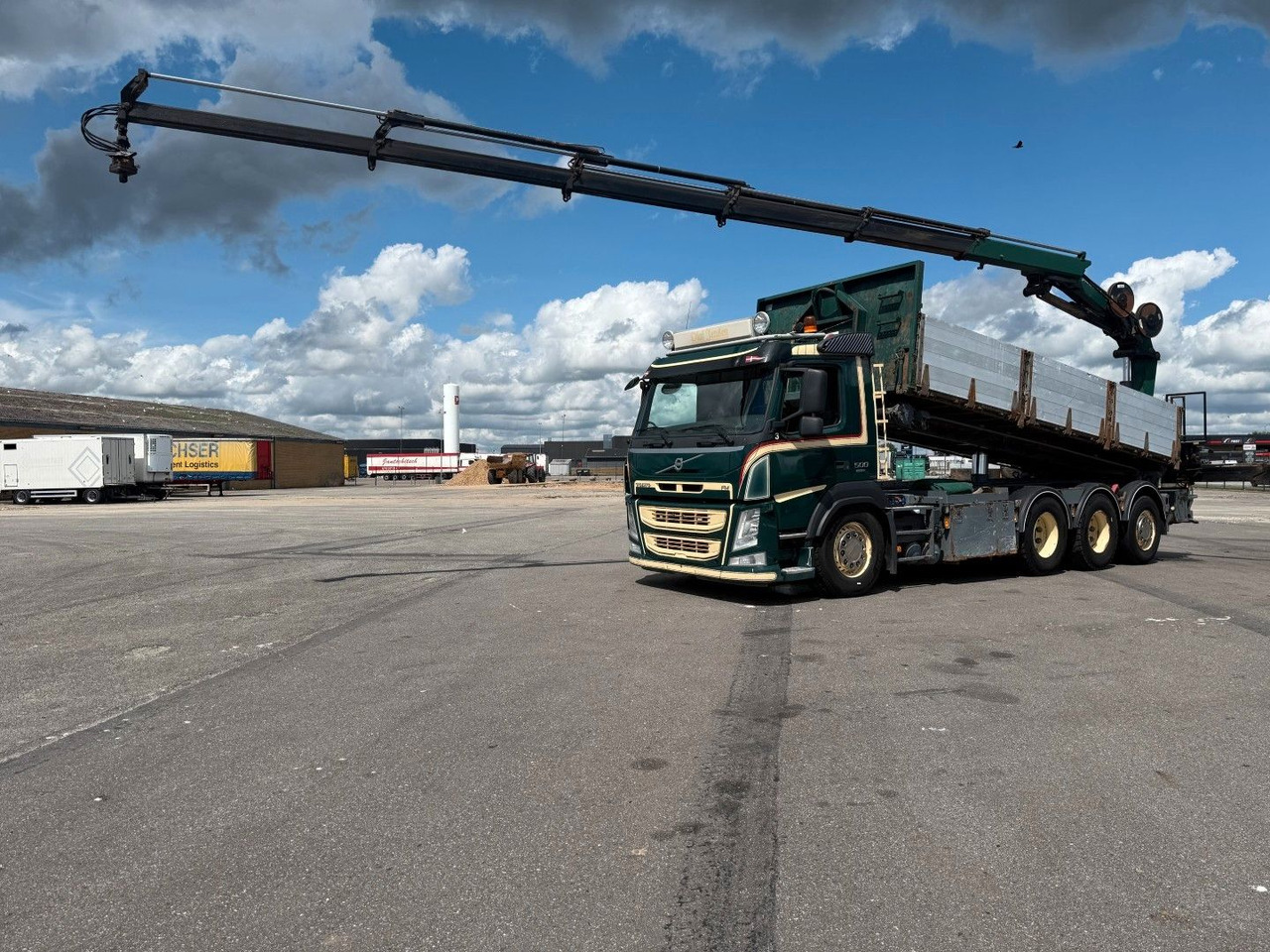 Volvo FM500 8x4*4 Tipper / Crane HMF2620-K5 - Sklápač, Auto s hydraulickou rukou: obrázok 2 Volvo FM500 8x4*4 Tipper / Crane HMF2620-K5 - Sklápač, Auto s hydraulickou rukou: obrázok 2