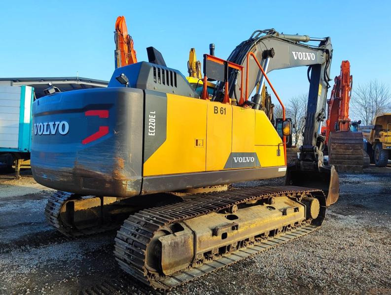 Volvo EC220EL - Pásové rýpadlo: obrázok 4 Volvo EC220EL - Pásové rýpadlo: obrázok 4