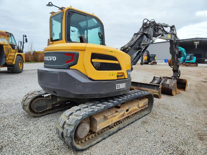 Volvo ECR88D - Mini rýpadlo: obrázok 2 Volvo ECR88D - Mini rýpadlo: obrázok 2