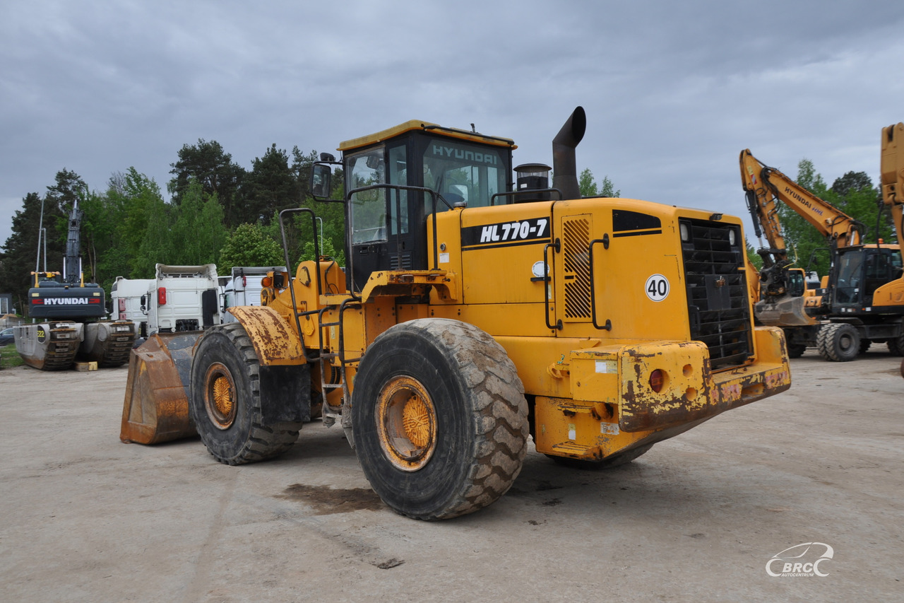 Hyundai HL770-7 - Kolesový nakladač: obrázok 4 Hyundai HL770-7 - Kolesový nakladač: obrázok 4