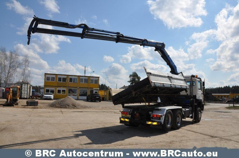 MAN 19.322 6X4 manipuliatorius HMF1453(B3) - Sklápač, Auto s hydraulickou rukou: obrázok 5 MAN 19.322 6X4 manipuliatorius HMF1453(B3) - Sklápač, Auto s hydraulickou rukou: obrázok 5
