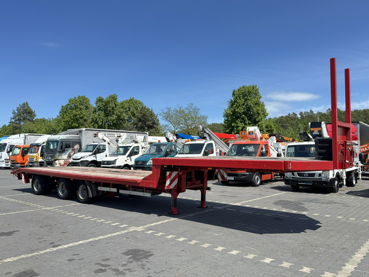 Blumhardt Niskopodwozie SAL 40.24 3-Osie BPW Tylna Skrętna - Náves podvalník: obrázok 1 Blumhardt Niskopodwozie SAL 40.24 3-Osie BPW Tylna Skrętna - Náves podvalník: obrázok 1