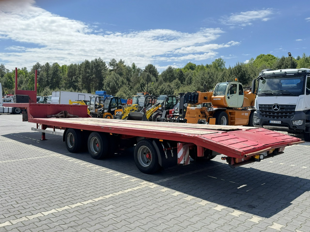 Blumhardt Niskopodwozie SAL 40.24 3-Osie BPW Tylna Skrętna - Náves podvalník: obrázok 5 Blumhardt Niskopodwozie SAL 40.24 3-Osie BPW Tylna Skrętna - Náves podvalník: obrázok 5