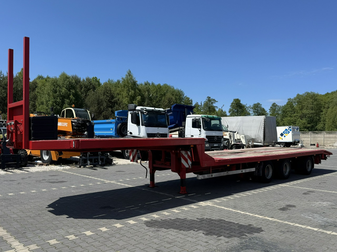 Blumhardt Niskopodwozie SAL 40.24 3-Osie BPW Tylna Skrętna - Náves podvalník: obrázok 2 Blumhardt Niskopodwozie SAL 40.24 3-Osie BPW Tylna Skrętna - Náves podvalník: obrázok 2