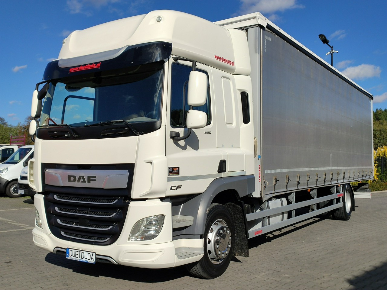 DAF CF 290 E6 Firana Tył Drzwi Dach Podnoszony / Zsuwany Długi 9.30m - Plachtové nákladné vozidlo: obrázok 4 DAF CF 290 E6 Firana Tył Drzwi Dach Podnoszony / Zsuwany Długi 9.30m - Plachtové nákladné vozidlo: obrázok 4