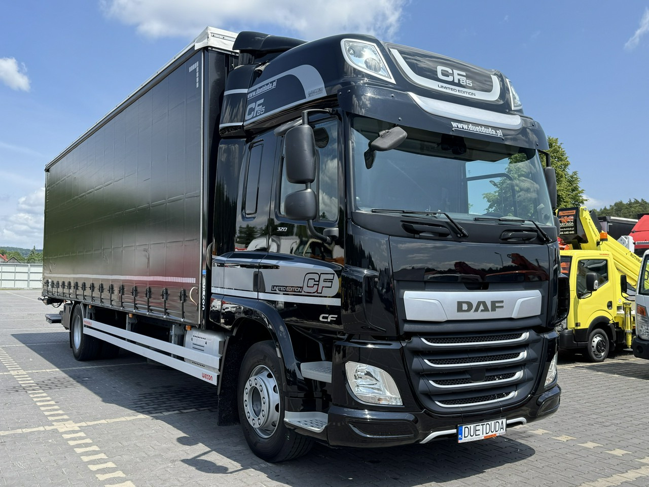 DAF CF 320 E6 Winda Firana Tył Drzwi Dach Zsuwany Długi 9.40m - Plachtové nákladné vozidlo: obrázok 3 DAF CF 320 E6 Winda Firana Tył Drzwi Dach Zsuwany Długi 9.40m - Plachtové nákladné vozidlo: obrázok 3
