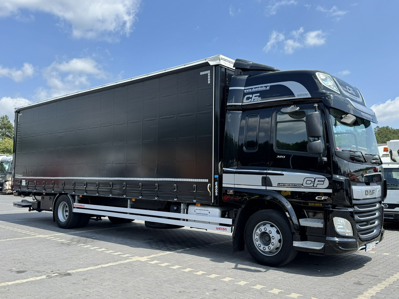 DAF CF 320 E6 Winda Firana Tył Drzwi Dach Zsuwany Długi 9.40m - Plachtové nákladné vozidlo: obrázok 5 DAF CF 320 E6 Winda Firana Tył Drzwi Dach Zsuwany Długi 9.40m - Plachtové nákladné vozidlo: obrázok 5
