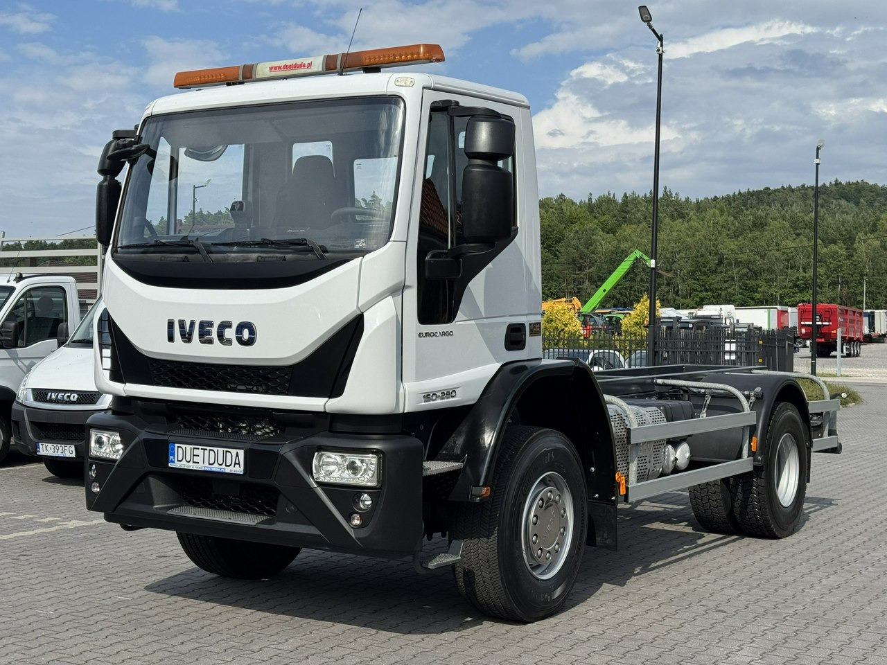 Iveco Eurocargo 150-280 Rama 550cm Napęd 4x4 Reduktor + Blokady - Podvozek s kabinou: obrázok 3 Iveco Eurocargo 150-280 Rama 550cm Napęd 4x4 Reduktor + Blokady - Podvozek s kabinou: obrázok 3