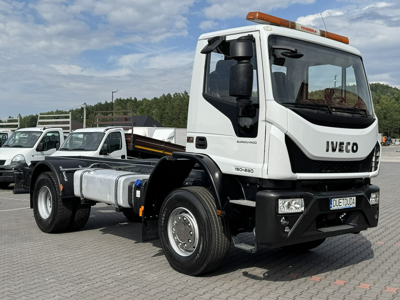 Iveco Eurocargo 150-280 Rama 550cm Napęd 4x4 Reduktor + Blokady - Podvozek s kabinou: obrázok 2 Iveco Eurocargo 150-280 Rama 550cm Napęd 4x4 Reduktor + Blokady - Podvozek s kabinou: obrázok 2