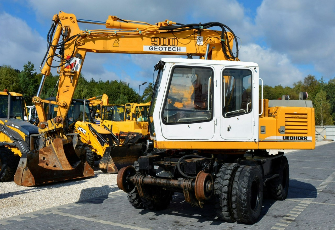 Liebherr A 900 ZW Litronic Koparka + Kolej - Kolesové rýpadlo: obrázok 3 Liebherr A 900 ZW Litronic Koparka + Kolej - Kolesové rýpadlo: obrázok 3