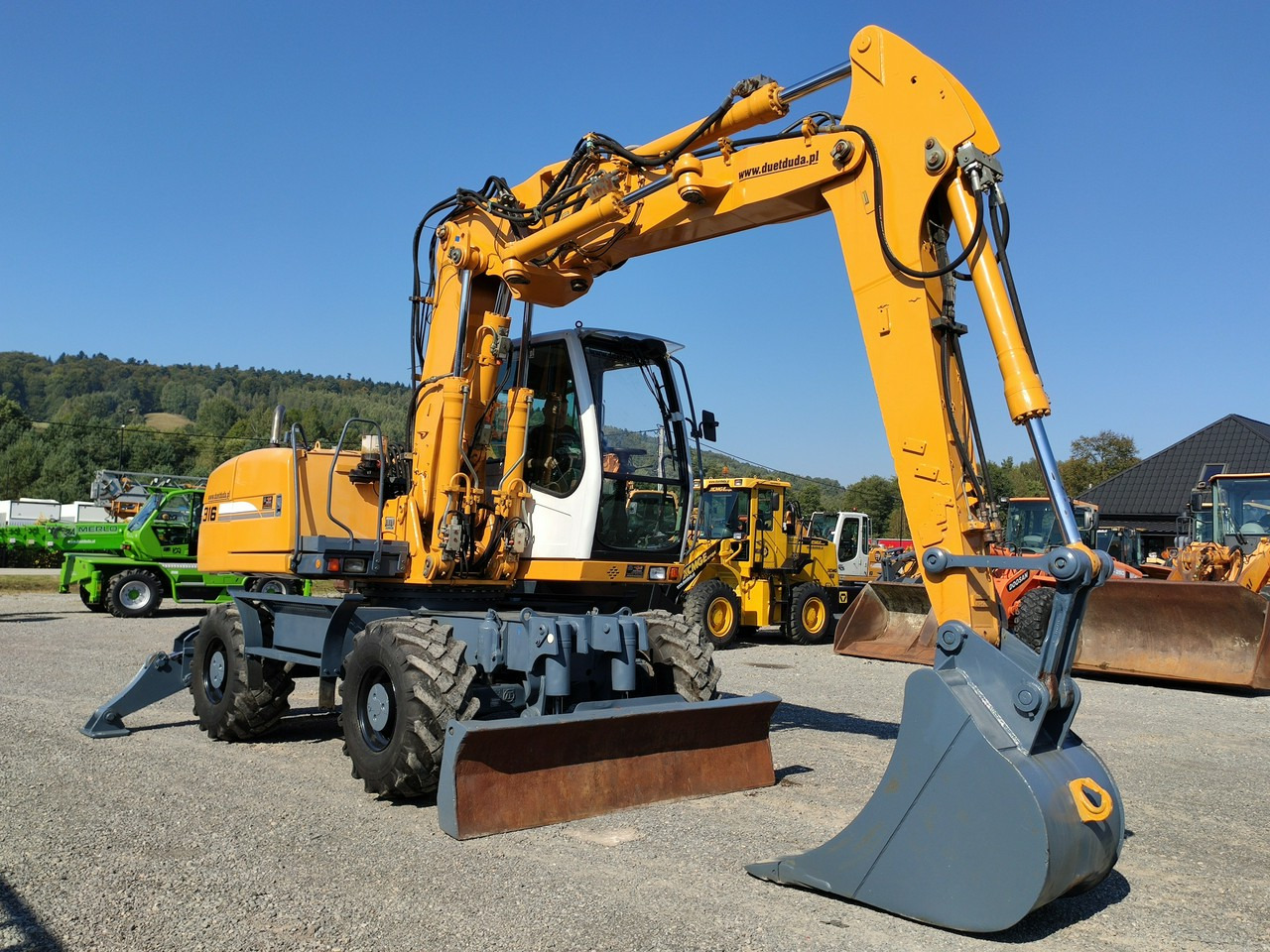 Liebherr A316 Maszyna po Pełnym Tulejowaniu Bez Luzów i Wycieków - Kolesové rýpadlo: obrázok 5 Liebherr A316 Maszyna po Pełnym Tulejowaniu Bez Luzów i Wycieków - Kolesové rýpadlo: obrázok 5