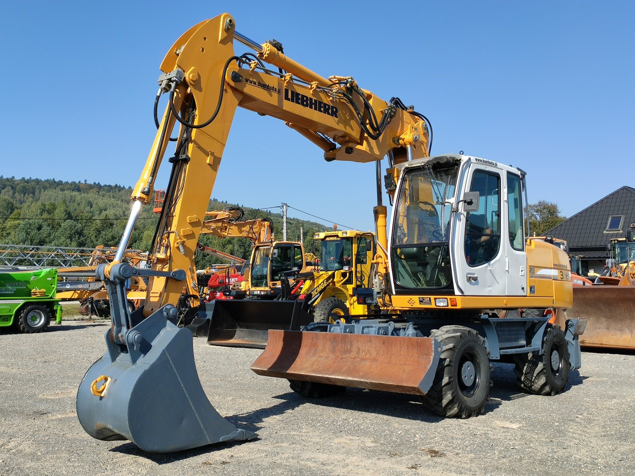 Liebherr A316 Maszyna po Pełnym Tulejowaniu Bez Luzów i Wycieków - Kolesové rýpadlo: obrázok 3 Liebherr A316 Maszyna po Pełnym Tulejowaniu Bez Luzów i Wycieków - Kolesové rýpadlo: obrázok 3